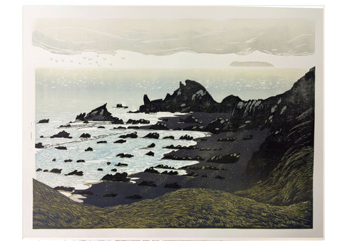 Winter beach